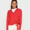 Even&Odd Damen WRAPPED CARDIGAN - Strickjacke - Red 1 Even&Odd Damen WRAPPED CARDIGAN - Strickjacke - Red -Even Und Odd Verkäufe 1dfba7e14a164ddfbabf9d3a74152cef