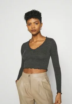 Even&Odd Langarmshirt - Grey | Damen