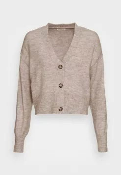 Even&Odd Damen BASIC BLEND BUTTON CROP - Strickjacke - Taupe 10 Even&Odd Damen BASIC BLEND BUTTON CROP - Strickjacke - Taupe -Even Und Odd Verkäufe 1e96ada1c2764afbb04adb73c5979e66