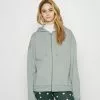 Even&Odd Damen OVERSIZED HOODED ZIP JACKET - Sweatjacke - Light Green -Even Und Odd Verkäufe 1f4e14a307264989bc1c12710161c35e