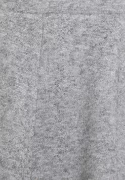 Even&Odd Damen Flared Mini Knitted Skirt - Minirock - Mottled Grey -Even Und Odd Verkäufe 20d7eb64fa8841cab99cd61fa252f628