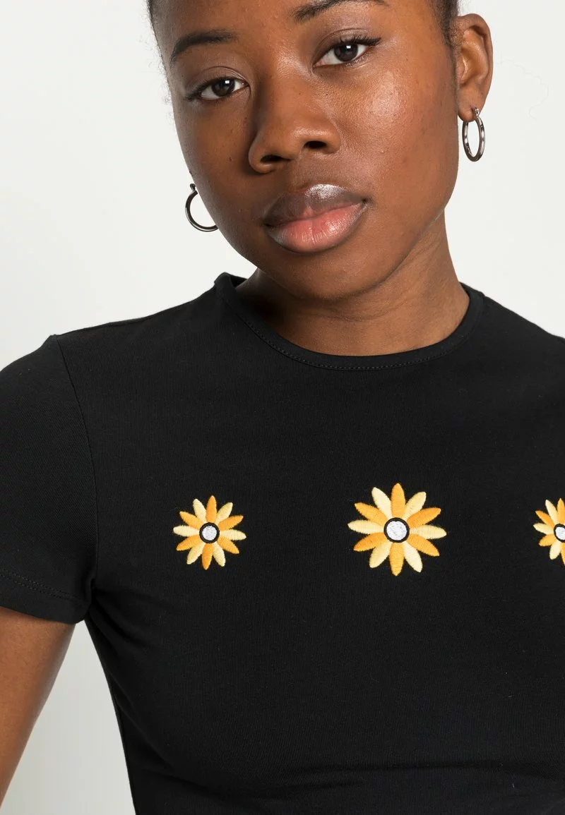 Even&Odd Damen T-Shirt Print - Black 7 Even&Odd Damen T-Shirt Print - Black – Bild 5