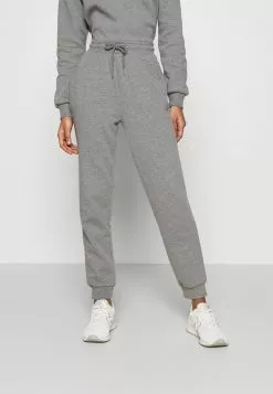 Even&Odd Damen Off Shoulder&Jogger Set - Sweatshirt - Mottled Grey -Even Und Odd Verkäufe 215b31c48cd24b70b5ea40a5a360ad0f