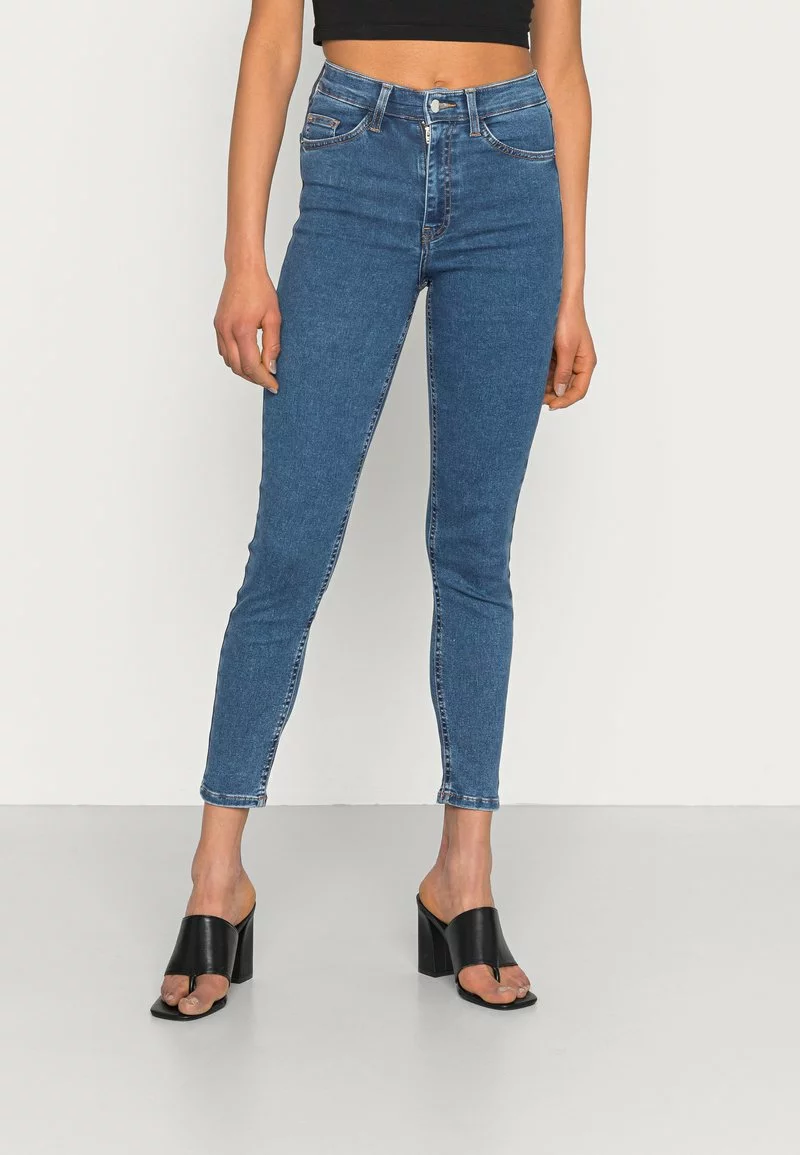 Even&Odd Damen Jeans Skinny Fit - Blue Denim 3 Even&Odd Damen Jeans Skinny Fit - Blue Denim
