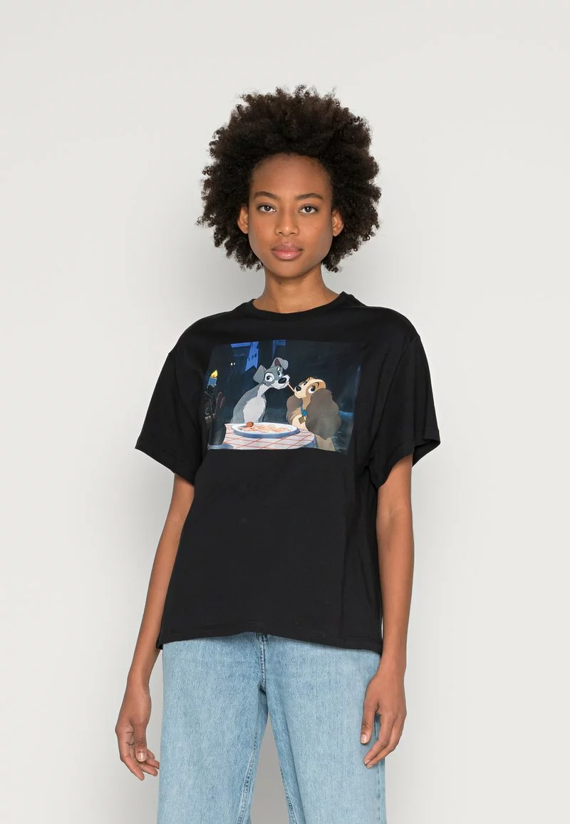 Even&Odd T-Shirt Print - Black | Damen 3 Even&Odd T-Shirt Print - Black | Damen