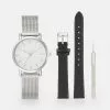 Even&Odd Damen SET - Uhr - Silver/black -Even Und Odd Verkäufe 226bebd486f94d57a028db22620b5eeb