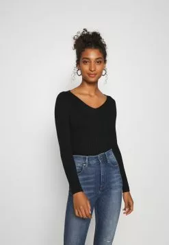 Even&Odd Damen Strickpullover - Black