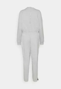 Even&Odd Damen SWEAT - Oversized Comfy - Jumpsuit - Light Grey -Even Und Odd Verkäufe 23466f774eaf4269badc5c7dc8e321fa