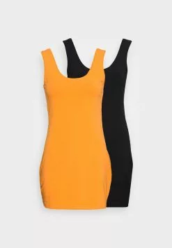 Even&Odd Damen 2 PACK - Etuikleid - Black/orange 12 Even&Odd Damen 2 PACK - Etuikleid - Black/orange -Even Und Odd Verkäufe 24b56bba744542e5ba5abb0bc0314705