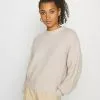 Even&Odd Damen Strickpullover - Light Tan