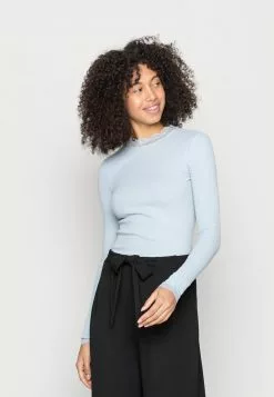 Even&Odd Langarmshirt - Light Blue | Damen