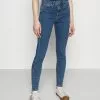 Even&Odd Jeans Skinny Fit - Blue Denim | Damen -Even Und Odd Verkäufe 25ba77681f2f42dc80cc33016b65939b