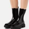Even&Odd Damen Plateaustiefel - Black -Even Und Odd Verkäufe 28ed86a3bcbb4f49a00d9d20e72e7a2b