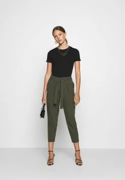 Even&Odd 2 PACK - T-Shirt Basic - Black/white | Damen