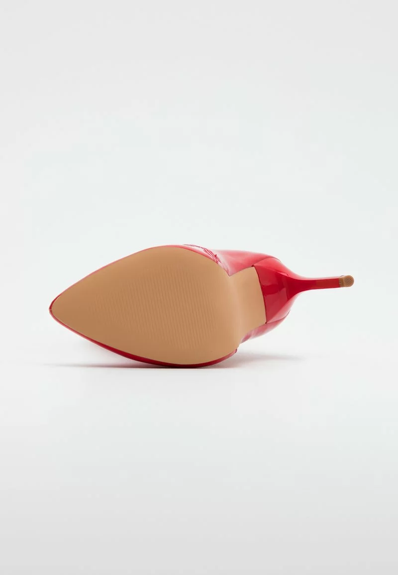 Even&Odd Damen High Heel Stiefelette - Red 7 Even&Odd Damen High Heel Stiefelette - Red – Bild 5