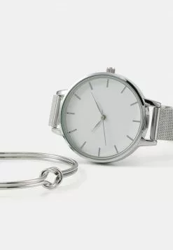 Even&Odd Damen SET - Uhr - Silver-coloured -Even Und Odd Verkäufe 2ad291bb07f6453781aeab12a92ee234