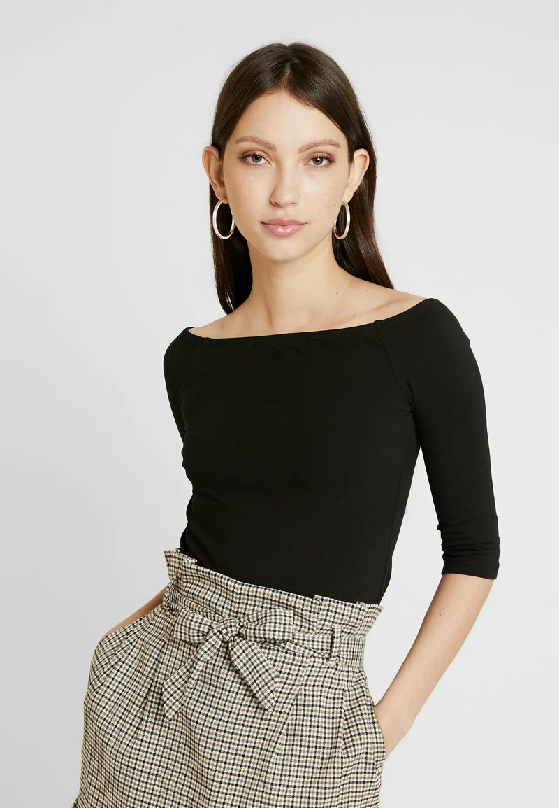 Even&Odd BASIC - Langarmshirt - Black | Damen 3 Even&Odd BASIC - Langarmshirt - Black | Damen