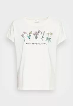 Even&Odd Damen T-Shirt Print - White -Even Und Odd Verkäufe 2afaea898fcf47fe9e3ac24f4b78e2fd
