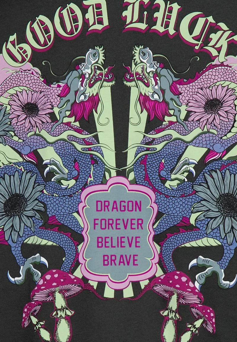 Even&Odd Damen T-Shirt Print - Anthracite 5 Even&Odd Damen T-Shirt Print - Anthracite – Bild 3