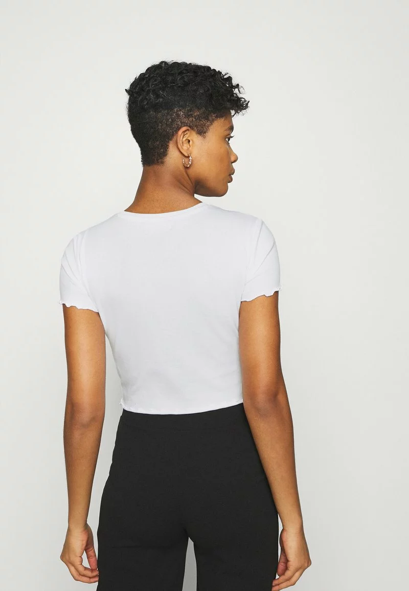 Even&Odd Damen T-Shirt Basic - White 5 Even&Odd Damen T-Shirt Basic - White – Bild 3