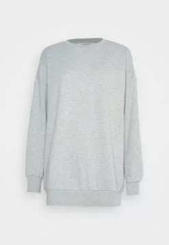 Even&Odd Damen Sweatshirt - Mottled Light Grey -Even Und Odd Verkäufe 2caf88042e0b41d4bcf5b4822c5393ed