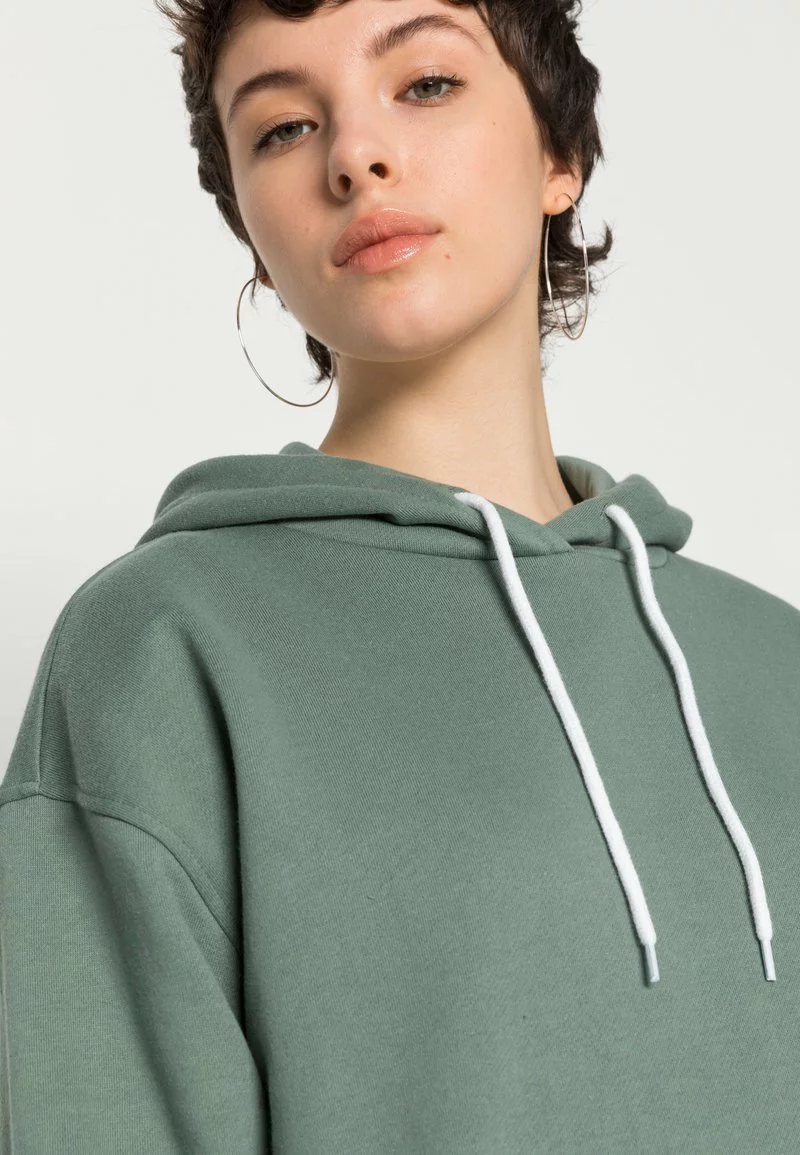 Even&Odd Damen OVERSIZED HOODIE CONTRAST CORD - Kapuzenpullover - Dark Green 7 Even&Odd Damen OVERSIZED HOODIE CONTRAST CORD - Kapuzenpullover - Dark Green – Bild 5