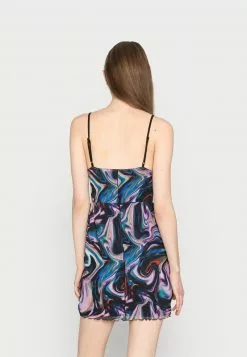 Even&Odd Damen Freizeitkleid - Black/red/green -Even Und Odd Verkäufe 303fef3df82e4ad385a0d5e552d2aee1