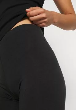 Even&Odd Damen 2 PACK - Leggings - Hosen - Mottled Light Grey/black -Even Und Odd Verkäufe 30e6cbf50a3c4ef58e74ca0db7de7e1a