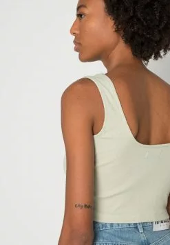 Even&Odd Damen 2 PACK - Top - Black/light Green -Even Und Odd Verkäufe 318c772500a34cc4b00a574bcc76cbcf