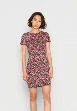 Even&Odd Damen Freizeitkleid - Black / Multi-coloured