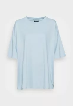 Even&Odd Damen T-Shirt Basic - Light Blue -Even Und Odd Verkäufe 32f3c1ddcb75417ea687b6c08acaaeff