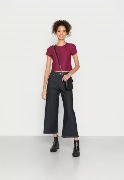 Even&Odd Damen T-Shirt Basic - Purple 8 Even&Odd Damen T-Shirt Basic - Purple -Even Und Odd Verkäufe 33ad6ecd213e4943a4b45cbebd06a413