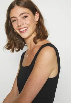 Even&Odd Damen Freizeitkleid - Black -Even Und Odd Verkäufe 33dc607816c84822964d815a15ad7019