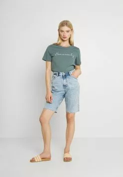 Even&Odd Damen T-Shirt Print - Green 10 Even&Odd Damen T-Shirt Print - Green -Even Und Odd Verkäufe 340f167abe26483db202cb7a97febf42