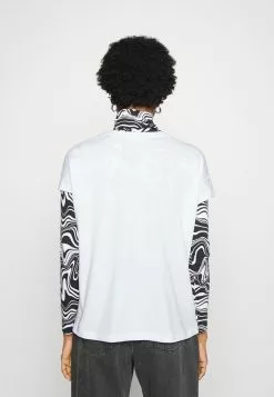 Even&Odd T-Shirt Print - White | Damen -Even Und Odd Verkäufe 342efaa1cdf442549166c858d05f4331