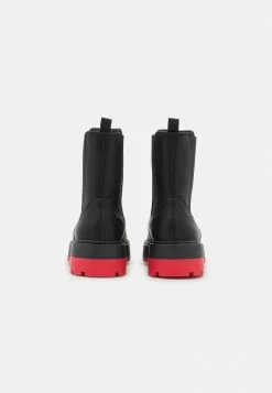 Even&Odd Damen Plateaustiefelette - Black -Even Und Odd Verkäufe 34cc6fa6f8724293a565d3fbf919481f