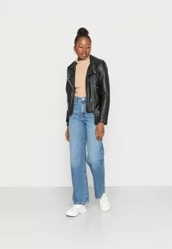 Even&Odd Damen Jeans Straight Leg - Blue Denim -Even Und Odd Verkäufe 35d33b3611b54110922873098dec9eaf