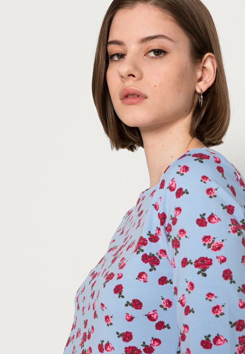 Even&Odd Damen Jerseykleid - Light Blue/multi Coloured 7 Even&Odd Damen Jerseykleid - Light Blue/multi Coloured – Bild 5