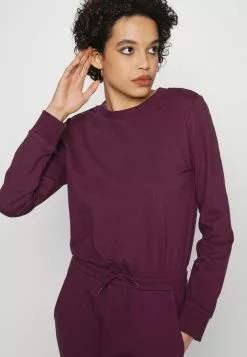 Even&Odd Damen Jumpsuit - Bordeaux -Even Und Odd Verkäufe 382f78766ed04a59bc51e7b5fc9afb48