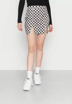 Even&Odd Minirock - Black/white | Damen