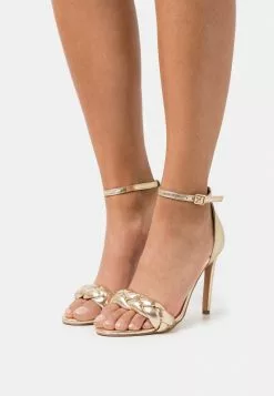 Even&Odd Damen Riemensandalette - Gold