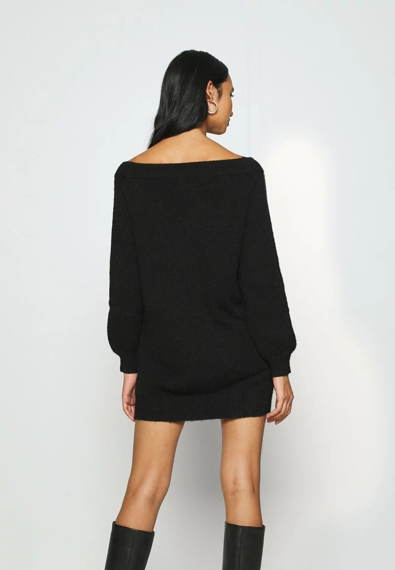 Even&Odd Damen Strickkleid - Black 5 Even&Odd Damen Strickkleid - Black – Bild 3