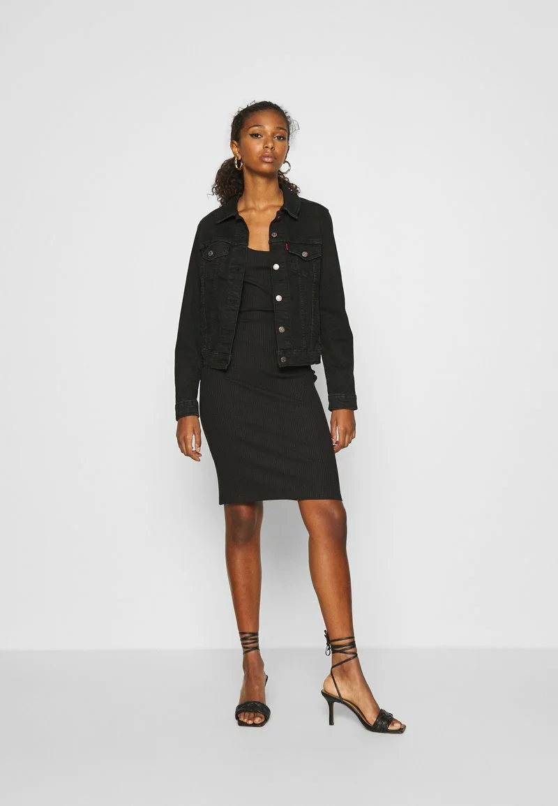 Even&Odd Damen Etuikleid - Black 4 Even&Odd Damen Etuikleid - Black – Bild 2