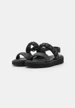 Even&Odd Damen Riemensandalette - Black -Even Und Odd Verkäufe 3b845d6313724872a4d126b4119c109d