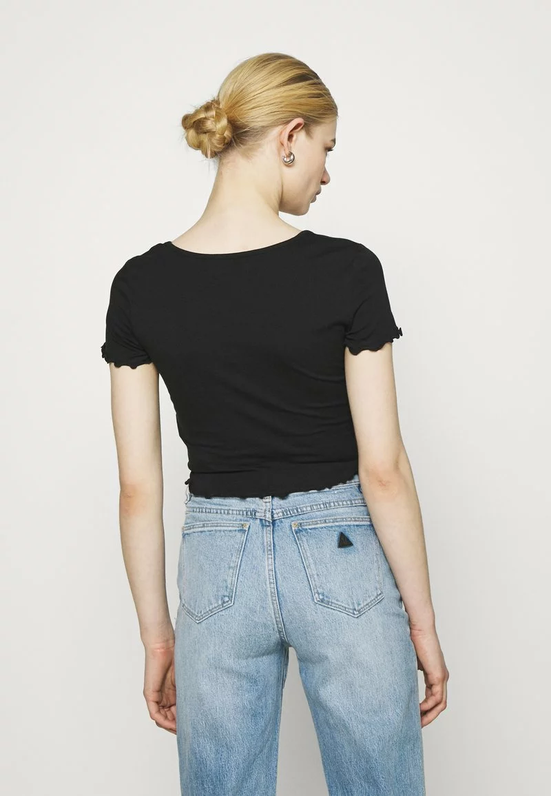 Even&Odd Damen T-Shirt Basic - Black 5 Even&Odd Damen T-Shirt Basic - Black – Bild 3