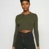 Even&Odd Strickpullover - Olive | Damen -Even Und Odd Verkäufe 3e6e16ea6cad4f3d9905a6d54a9e6256