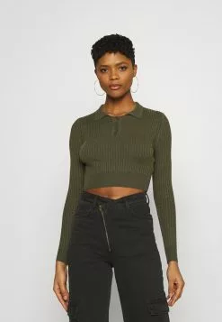 Even&Odd Strickpullover - Olive | Damen