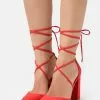 Even&Odd Damen Schnürpumps - Red -Even Und Odd Verkäufe 3e7d943f09354f62b41b7077345078fb