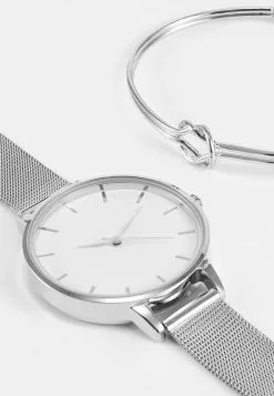 Even&Odd Damen SET - Uhr - Silver-coloured -Even Und Odd Verkäufe 3eaac1d8b1fd45108a0406a98c1214e2