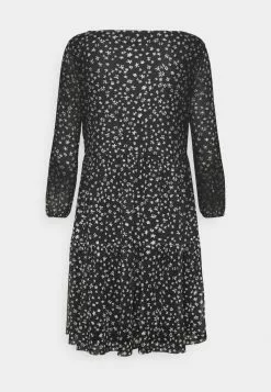 Even&Odd Damen Freizeitkleid - Black/white/yellow -Even Und Odd Verkäufe 3eb960ba5a974ff4ad6b50ac417ccd46